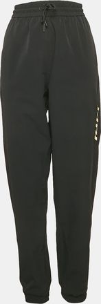 Kith Black Logo Print Nylon Jogger Pants