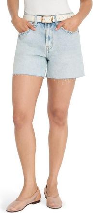 Good American Good Everyday Mid Thigh Denim Cutoff Shorts in Indigo1161 at Nordstrom, Size 00