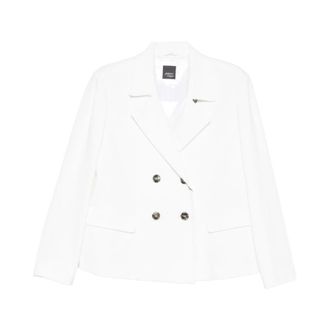 Marina Rinaldi Pmarere Blazer - female - Marina Rinaldi - Blazers - White - 3XL - Jackets