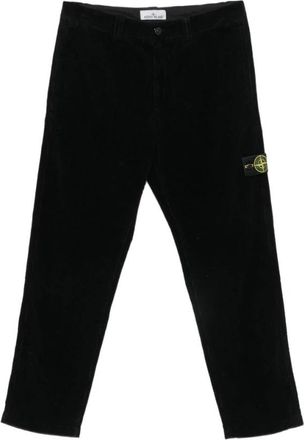 Stone Island Straight Broeken - Heren - Straight fit broeken - Zwart - W33 - Broeken