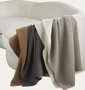 Sofiacashmere Double-Face Cashmere Throw