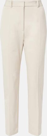Joseph Coleman cropped gabardine slim pants