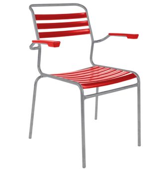 Schubiger M&ouml;bel L&auml;ttli-Stuhl S&auml;ntis mit Armlehnen