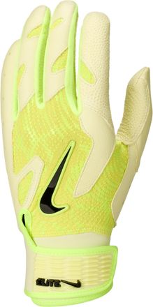 Nike Alpha Elite 2.0 Baseball Batting Gloves in Yellow | N1013006-727