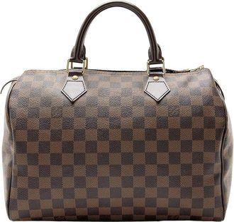 Louis Vuitton Damier Ebene Speedy 30 (Authentic Pre-Loved)