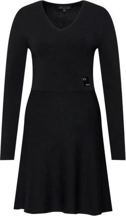 A|X Armani Exchange Maglia - Dames - Korte kleedjes - Zwart - L - Kleedjes
