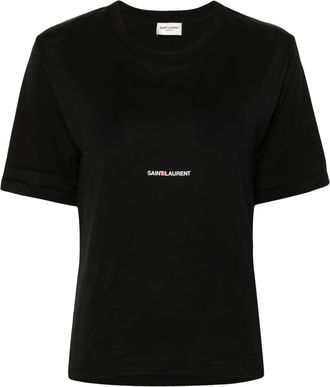 Saint Laurent T-shirt met Saint Laurent-logoprint