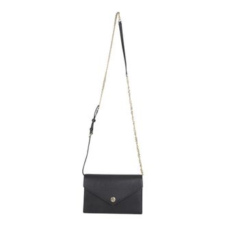 Tory Burch Tory Burch, Cross Body Bags, female, Black, Size: ONE SIZE Pebble Envelope Chain Wallet