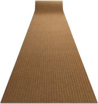 RugsX Rugsx - Runner - Doormat antislip ceylon outdoor, indoor coconut brown 0226 100cm brown 100x210 cm