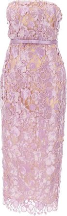Retrof&ecirc;te Rowena Lace Dress - Dames - Feestkleedjes - Paars - L - Pailletten - Kleedjes