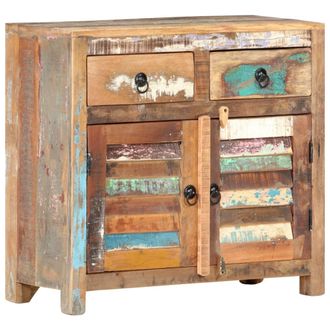 vidaXL Aparador De Madera Maciza Reciclada 70x30x68 Cm Vidaxl