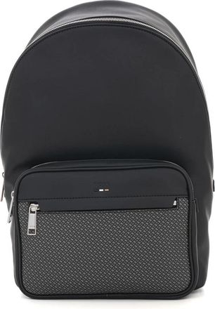 HUGO BOSS Ray Rugzak - Heren - Rugzakken - Zwart - ONE Size - Polyester - Tassen