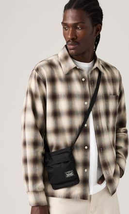 Levi's Bolsito bandolera Levis Mission Bay - Hombre - One Size - Negro / Caviar