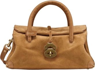 Zanellato Womens Handbags Bags Brown Ss 26 - Dames - Handtassen - Bruin - ONE Size - Leer - Tassen