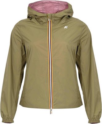 K-Way Reversible Green Jacket