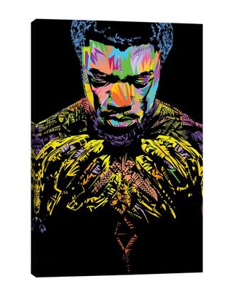 iCanvas Icanvas Rip Black Panther 2020 Wall Art By Technodrome1