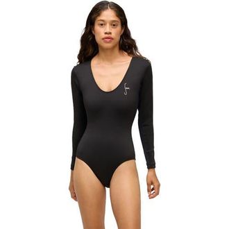 Seea Womens Harper Surf Suit in Black (C-Skin) at Nordstrom, Size X-Small