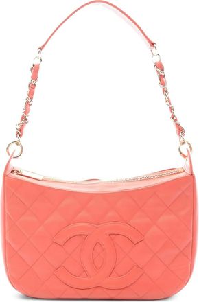Chanel Borsa a spalla CC anni 02-03 - Arancione