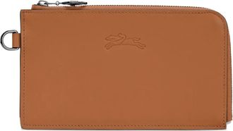Longchamp Pouch Le Pliage Xtra con zip - Marrone