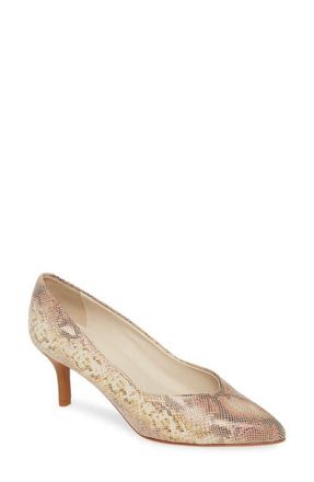 Amalfi By Rangoni Pascal Pump in Beige Vip Pearl Print at Nordstrom, Size 9.5
