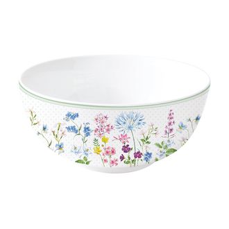Easy Life Set of 4 Porcelain Bowls Ø 15 cm FLORAISON