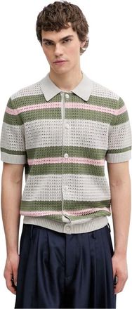 Marc O'Polo Short Sleeve Shirts - Heren - Korte mouwen Overhemden - Veelkleurig - S - Overhemden