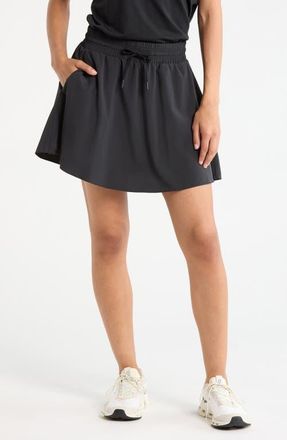 Smartwool Active Stretch Woven Skirt in Black at Nordstrom, Size X-Large