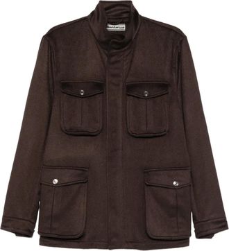 Sartorio Napoli Giacca con tasche - Marrone