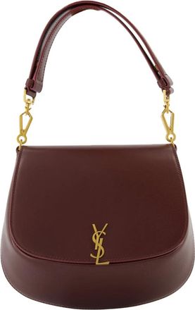 Saint Laurent Shoulder Bags, female, Red, Size: ONE SIZE Voltaire Mini Bag