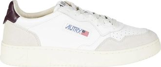 Autry Medalist Low - Heren - Sneakers - Wit - 43 EU - Katoen - Schoenen