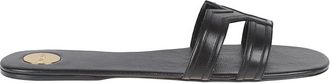 Saint Laurent Sliders, female, Black, Size: 8 1/2 US Double-strap Sandals