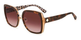 Kate Spade New York Kimber/G/S Asian Fit 086/HA Womens Sunglasses Tortoiseshell Size 56