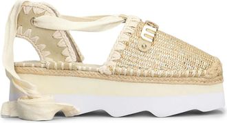 Mou Espadrilles con logo - Toni neutri