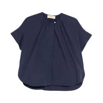 Max Mara Blouses, female, Blue, Size: XS Blouses