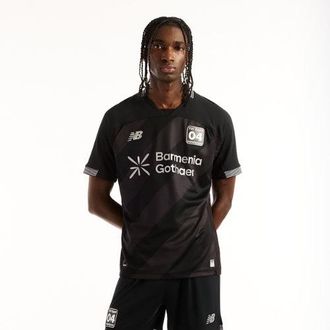 New Balance Bayer 04 Leverkusen Hombre New Balance 26/27 Fourth Short Sleeve Jersey, Poli&eacute;ster, Talla XL