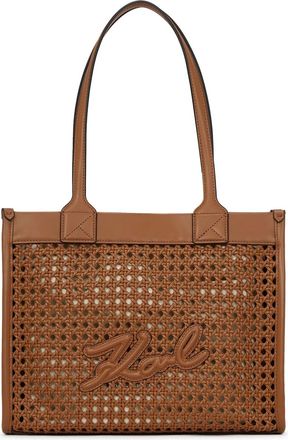 Karl Lagerfeld Borsa a spalla K/Skuare media - Marrone