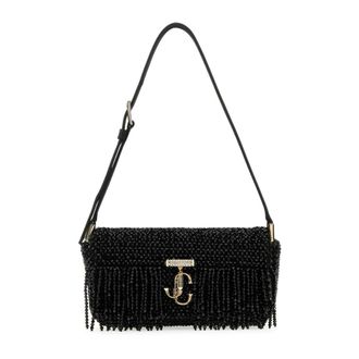 Jimmy Choo London Shoulder Bags, female, Black, Size: ONE SIZE Avenue Mini Shoulder Bag