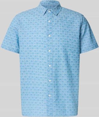 Blend Regular Fit Freizeithemd mit Kentkragen Modell ABAN in Blau, Gr&ouml;&szlig;e XXL