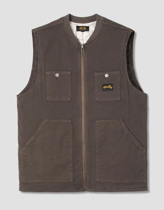 Stan Ray Mens Pork Chop Vest - Brown - Size: 42/Regular