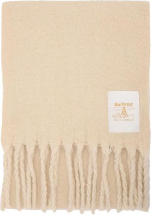 Barbour Sciarpa Ellison con frange - Toni neutri