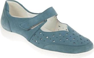 Waldl&auml;ufer Womens Henni Dora Casual Shoe In Denim