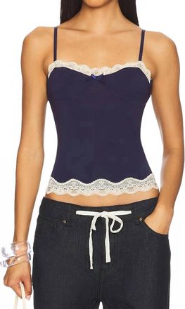 Lioness Top Model Cami Top In Deep Sea