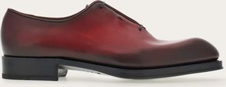 Ferragamo Men Tramezza Oxford with covered laces Red Size 10.5