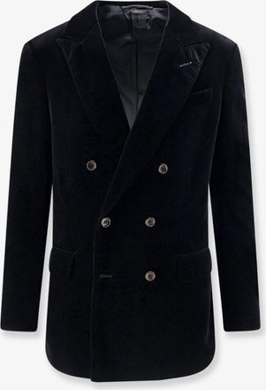 Tom Ford Blazer doppiopetto in velluto - TOM FORD - gender_Man