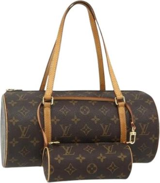 Louis Vuitton Pre-owned Handbags, female, Brown, Size: ONE SIZE Pre-owned Vintage Monogram Hand Bag