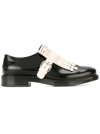 Tod's fringed loafers - Black
