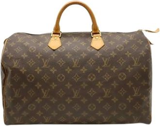 Louis Vuitton Pre-owned Handbags, female, Brown, Size: ONE SIZE Pre-owned Vintage Canvas Handbag