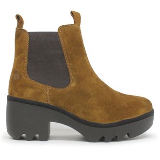 FLY London TRIG514FLY Oil Suede Womens Ankle Boots - UK 6 - US 8-8.5 Women - EU 39 - Tobacco - Size:UK 6