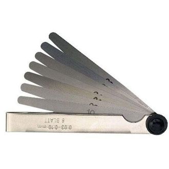 Limit Indicatore di Spessore Argento 20 Lame Acciaio Tempestato