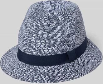 M&uuml;ller Headwear Hut mit Strukturmuster Modell TRILBY in Blau, Gr&ouml;&szlig;e M